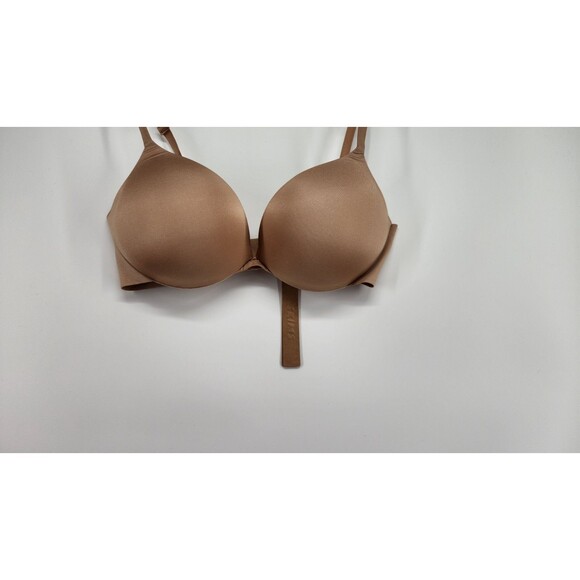 NWT Skims Womens 32D Clay Beige Ultimate Push Up Plunge Bra BA-PLG-9214 - Picture 2 of 6